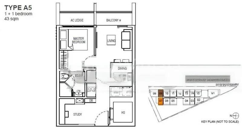 1 Bed Apartment (Condo) for Rent in  The Rise @ Oxley - Image 12